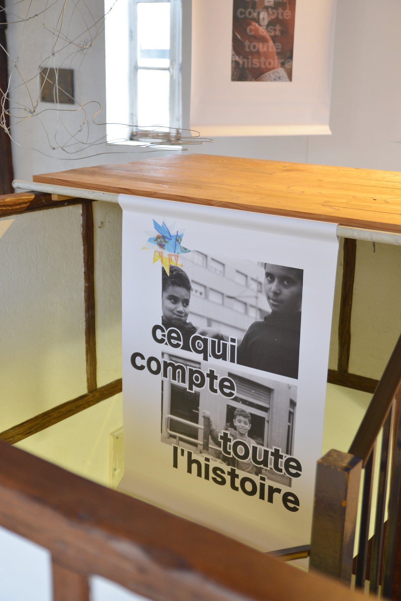 « ce qui compte, c’est toute l’histoire », Musée Sauvage, Argenteuil, janvier 2026