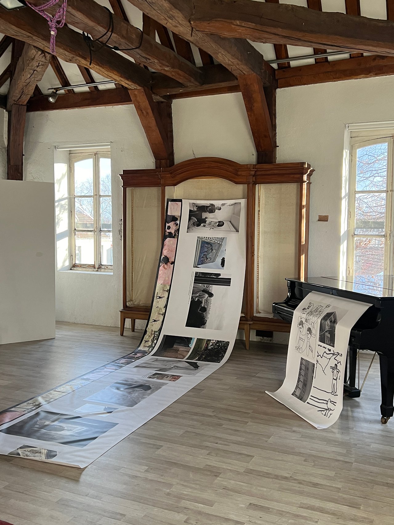 « ce qui compte, c’est toute l’histoire », Musée Sauvage, Argenteuil, janvier 2026