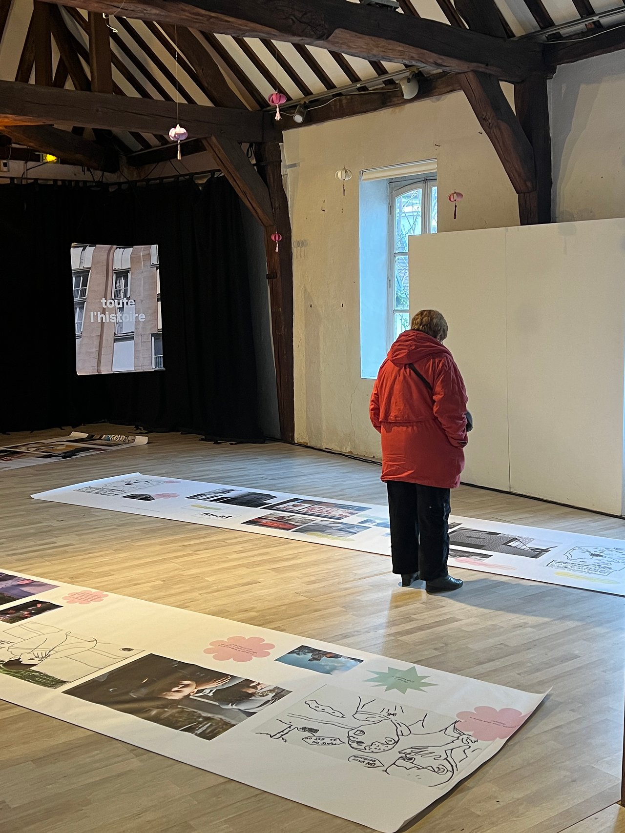 « ce qui compte, c’est toute l’histoire », Musée Sauvage, Argenteuil, janvier 2026