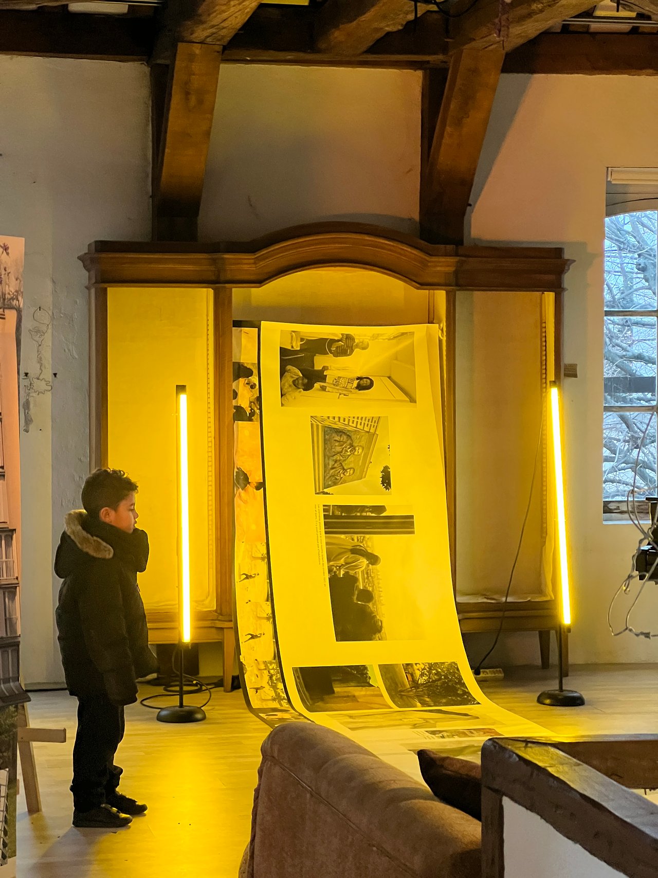 « ce qui compte, c’est toute l’histoire », Musée Sauvage, Argenteuil, janvier 2026