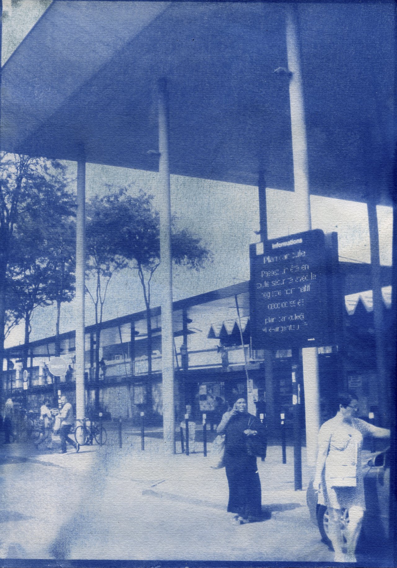 les colonnes · « la cité des bulles 2 », Argenteuil, 2023