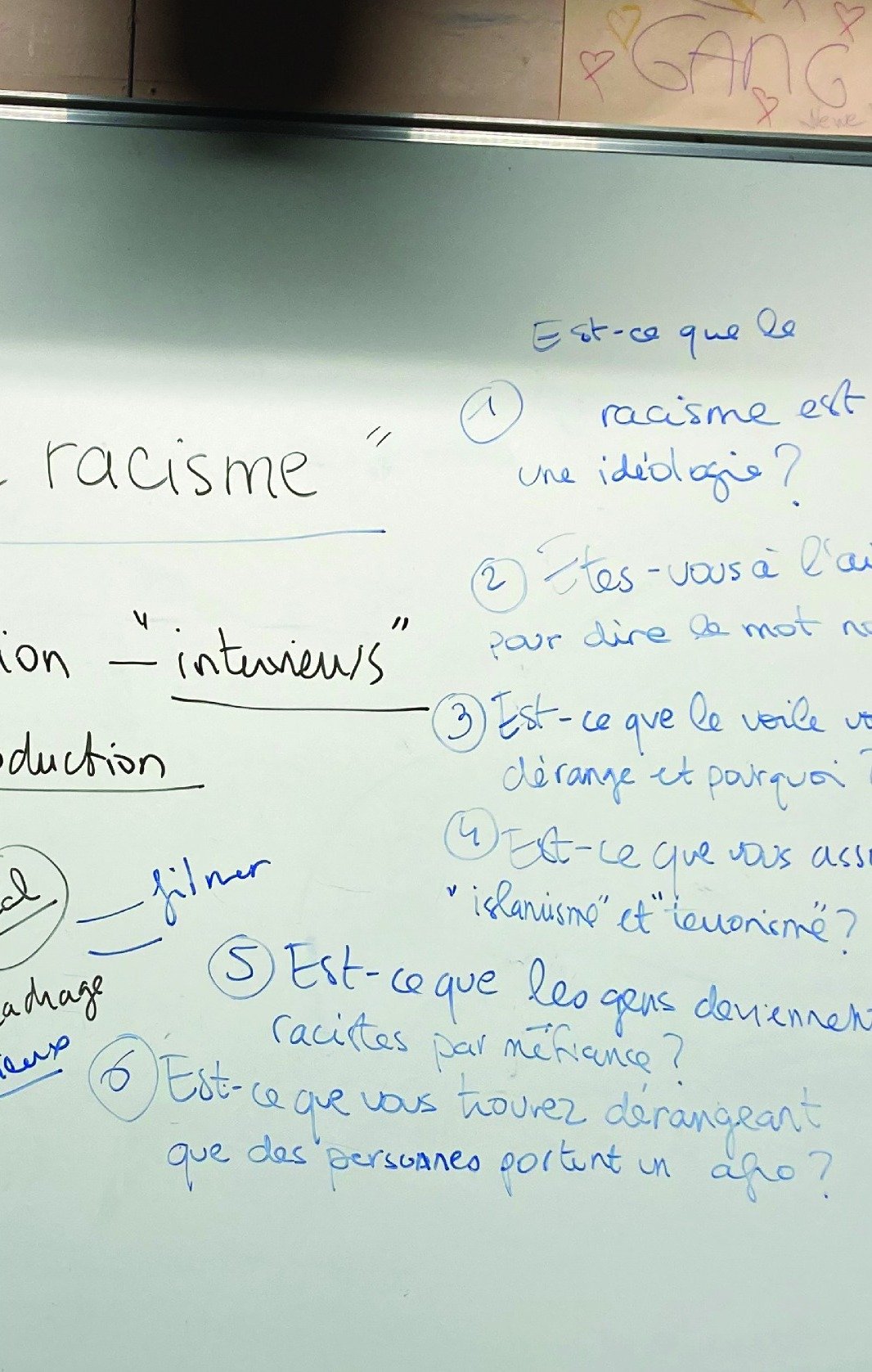« au collège, contre les discriminations », Noisy-le-Grand, 2023 → 2024