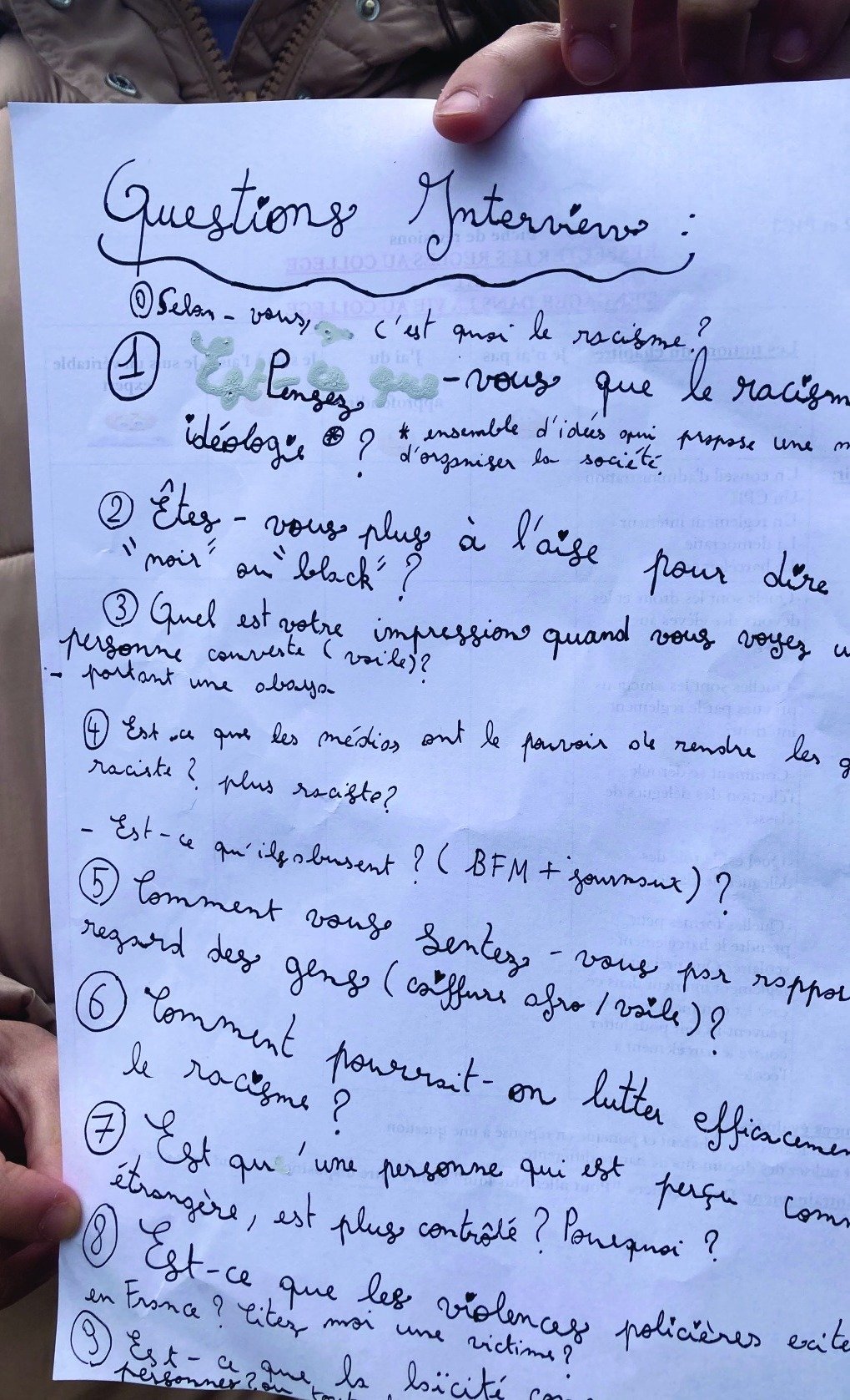 « au collège, contre les discriminations », Noisy-le-Grand, 2023 → 2024