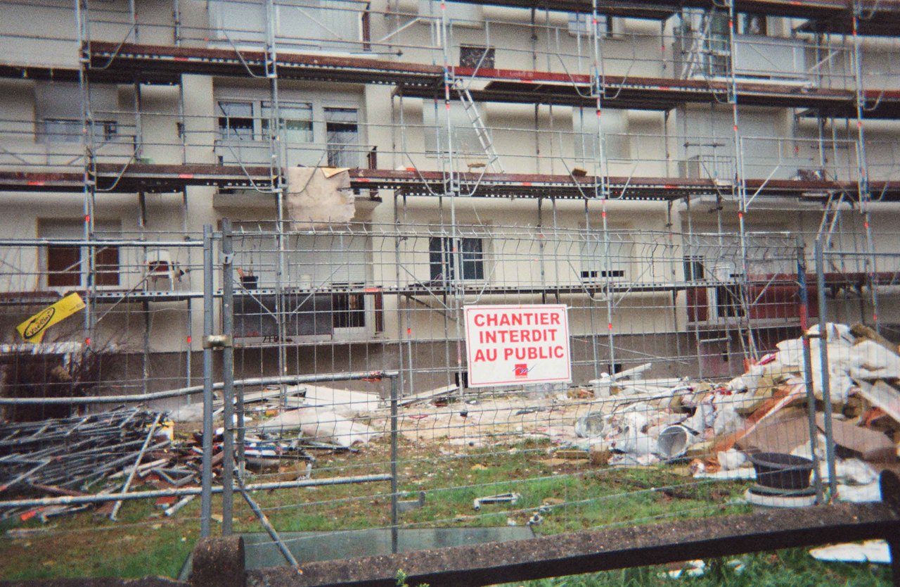Travaux · « planète courtille », Saint-Denis, 2022