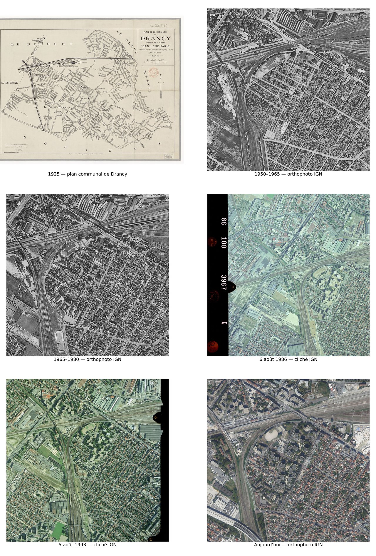 archive · « trains de vie », Drancy, 2026