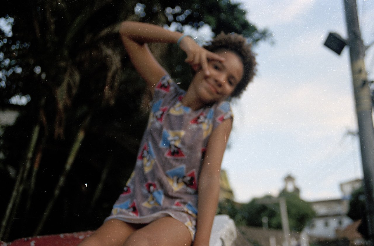 lorena nas escaleiras · « que fotos são essas », Salvador de Bahia, 2023