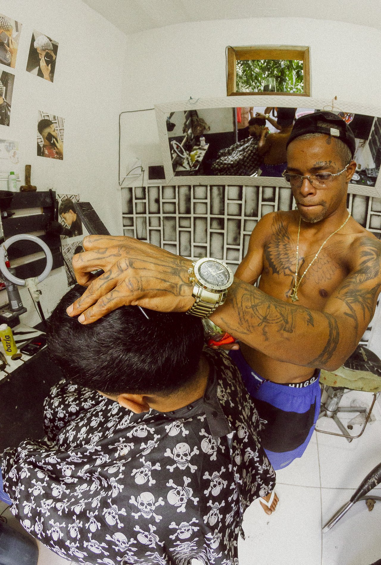 maquininha, rey del corte · « favela ocho », Rio de Janeiro, 2026
