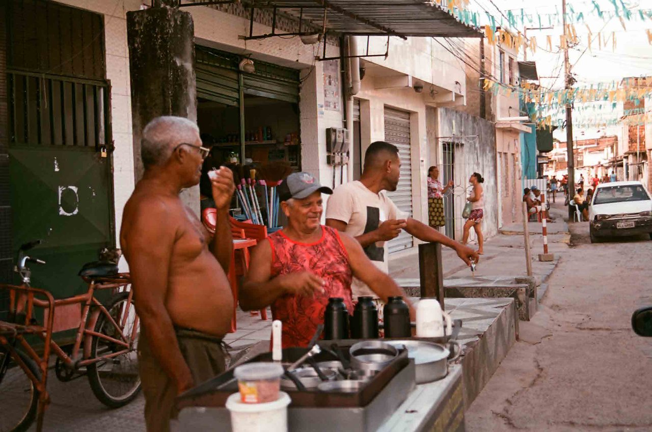 venda de tapioca · « pontos de vista do pina », Recife, 2023